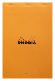 Poznámkový blok Basics N°19 A4+, linkovaný, 80l, 80g, oranžový