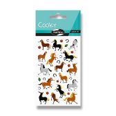 Samolepky Maildor 3D Cooky - Koně - 3D samolepky Samolepky 3D, 7,5x12cm, Koně