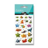 Samolepky Maildor 3D Cooky - Mořský svět - 3D samolepky Samolepky 3D, 7,5x12cm, Mořský svět