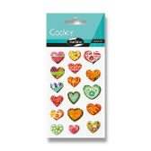 Samolepky Maildor 3D Cooky - Srdce - 3D samolepky Samolepky 3D, 7,5x12cm, Srdce
