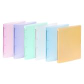 Viquel Pořadač Propysoft A4, 4kr, 2,5 cm, transp. pastel