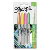 Permanentní popisovač Sharpie Neon sada 4 barev