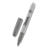 Permanentní popisovač Sharpie Metallic zlatý nebo stříbrný stříbrný