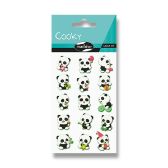 Samolepky Maildor 3D Cooky - Panda - 3D samolepky Samolepky 3D, 7,5x12cm, Panda