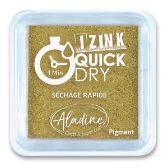Razítkovací polštářek IZINK Quick Dry rychleschnoucí - zlatý