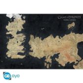 Plakát 61x91,5cm Game Of Thrones - Westeros Map