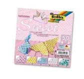Folia Origami papíry na skládání 10 x 10 cm - sweet 80 g