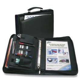 Portfolio A4 se zipem a držadlem 355 x 325 x 65 mm