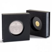 AIRBOX VIEW coin etui with display function for 1 QUADRUM capsule, black