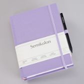 Notebook Grand Voyage lilac silk