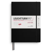 Black, Academic Week Planner Master (A4+) 2026, 18 Months, English