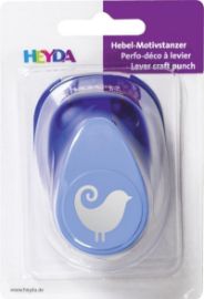 HEYDA ozdobná děrovačka velikost L - ptáček 2,5 cm