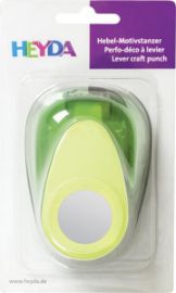 HEYDA ozdobná děrovačka velikost XL - kruh 3,8 cm