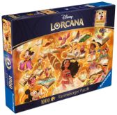 Puzzle Disney Lorcana - Glimmers of the Realm: Jantar 1000 dílků