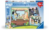 Puzzle Bluey 3x49 dílků - Dětské puzzle Puzzle Bluey 3x49 dílků