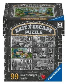 Puzzle EXIT Zimní zahrada 99 dílků - Puzzle Ravensburger Puzzle Exit - Zimní zahrada 99 dílků