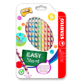 Pastelky Stabilo EASYcolors 12 barev, pro leváky