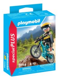 Cyklista na horském kole