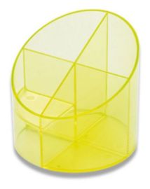 Stojánek Economy Transparent žlutý