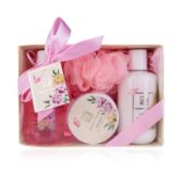Set koupelový Sweet Peony v dárkové krabičce s tělovým máslem Novinka Salsa
