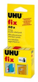 Oboustranně lepicí polštářky UHU Fix 50 ks