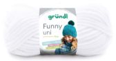 Příze 3442-01 Gründl Funny Bílá