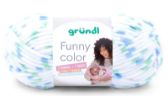 Příze 3525-04 Gründl Funny Žíhaná Modrozelená