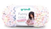 Příze 3525-06 Gründl Funny Žíhaná Oranžová