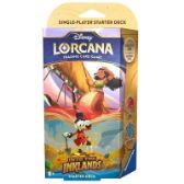Disney Lorcana: Into the Inklands - Starter Deck Ruby & Sapphire - Karetní hry Disney Lorcana: Into the Inklands - Starter Deck Ruby & Sapphire