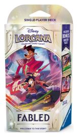 Disney Lorcana TCG: Fabled - Starter Deck Emerald & Ruby - Karetní hry Disney Lorcana TCG: Fabled - Starter Deck Emerald & Ruby