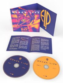 CD EMERSON, LAKE AND PALMER - WORKS LIVE, CANADA 1977