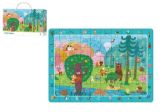 Dodo Puzzle s hledáním obrázků - Lesní kamarádi 80 dílků