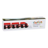 CUBIKA 15108 Rychlík - dřevěný vláček s magnety 4 díly