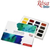 Akvarelové barvy 16x2,5 ml v kartonové krabičce