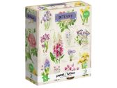 Puzzle Botany: Zahradní květiny 400 dílků