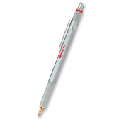 Rotring 800 Silver kuličková tužka, M