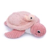 Ptipotos Plyšová želva Savenou růžová (máma s miminkem) 27 cm