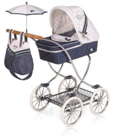 Kočárek pro panenky s deštníkem a doplňky DeCuevas - 90 cm / TOP Collection 2020