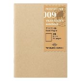 TRC Notebook (passport size) 009 náplň: kraftový papír