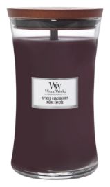 WoodWick Spiced Blackberrysvíčka váza 609g