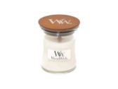 WoodWick White Teak svíčka váza 85g