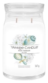 YANKEE CANDLE Baby Powder svíčka 567g / 5 knotů (Signature velký)
