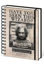 Harry Potter: Zápisník - Sirius Black / A5 kroužkový, linkovaný - Pro fanoušky Harry Potter: Zápisník - Sirius Black / A5 kroužkový, linkovaný
