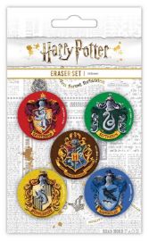 Harry Potter Set gum 5 kusů Bradavice - Pro fanoušky Harry Potter Set gum 5 kusů Bradavice