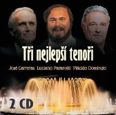 CD Nejlepší tenoři - výběr písní (Pavarotti,Carreras, Domingo)