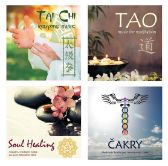 Komplet relaxační hudby - 4 CD (Tai Chi, Tao meditation, Soul healing, Čakry)