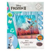 Crystal Art pohlednice Olaf