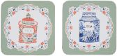 Korkové podložky Tea Tins