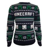 Minecraft vánoční svetr - Jumper Pattern (velikost L)