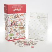 Puzzle Wrendale Designs "Country Set", 1000 dílků - Vánoční
